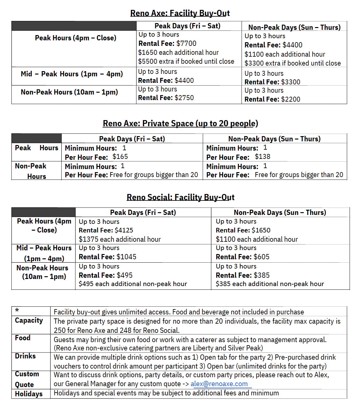 Axe Throwing & Team Building Reno Axe & Bar in Reno NV